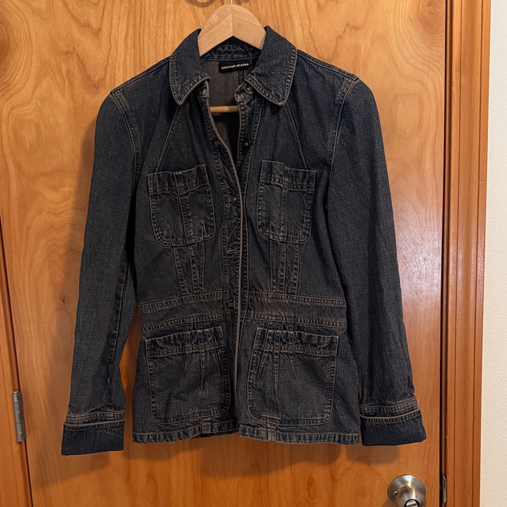 DKNY Dark Blue Jean Jacket